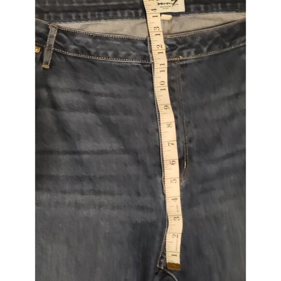 Seven 7 Womens Loose Straight Fit Jeans Size 20W measures 42Wx30.5L EUC - Picture 4 of 11